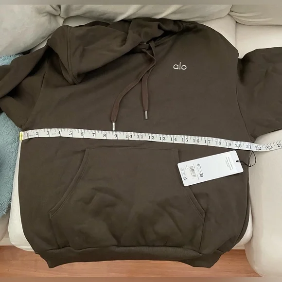ALO Yoga NWT Accolade Hoodie Expresso Color Size XXS